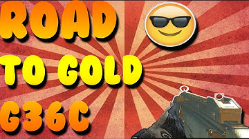 "ROAD TO GOLD G36C #1 "DOME" ( MODERN WARFARE 3 ) !!!