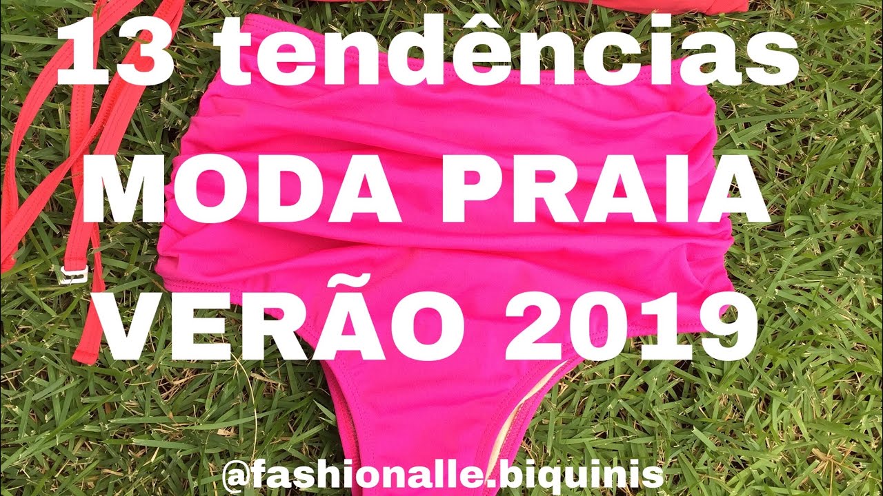 tendencia moda praia verao 2019 fotos