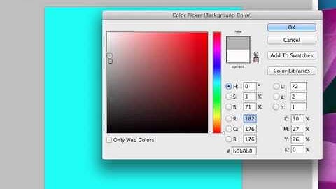 Intro to PhotoShop part 11 (CS3 - CS6) - Background Tools