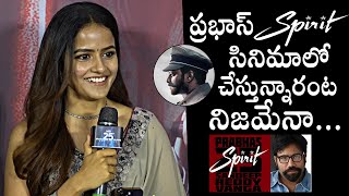 Vaishnavi Chaitanya About Prabhas Spirit Movie | Sandeep Reddy Vanga | Love Me If You Dare Trailer