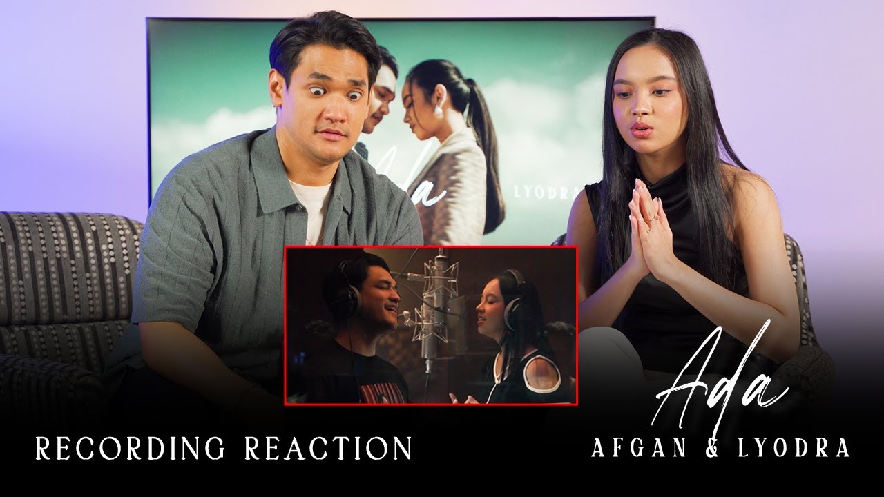 AFGAN, LYODRA - BTS RECORDING REACTION 