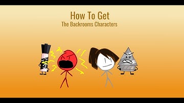 How to Get The Backrooms Characters in Find The BFB Characters