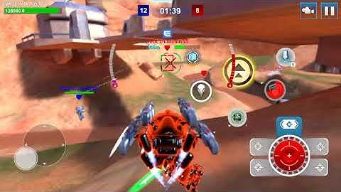 Mech wars new robot the bowie gameplay