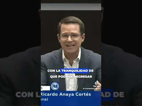 Anaya propone a Sheinbaum llegar a un acuerdo con Trump para combatir el crimen organizado