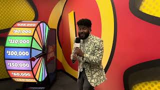 Our First Big Spin Winner Spins The Big Spin Wheel
