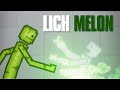 I gave the power of The Lich Adventure Time to Melon Playground