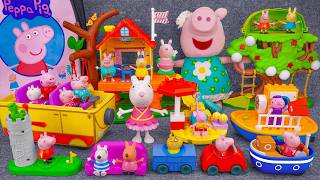 98 Minutes Of Satisfying Asmr Unboxing  Adorable Peppa Pig Treehouse Playset