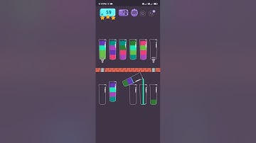 Cups - Water Sort Puzzle Level 59 Gameplay Walkthrough