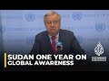 Global awareness about the conflict in Sudan has been pushed into the shadows: Guterres
