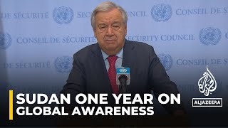Global awareness about the conflict in Sudan has been pushed into the shadows: Guterres