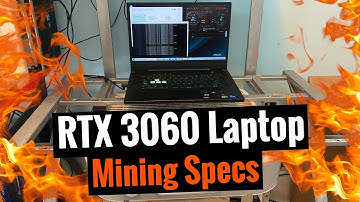 Is the RTX 3060 Laptop good at Mining?
