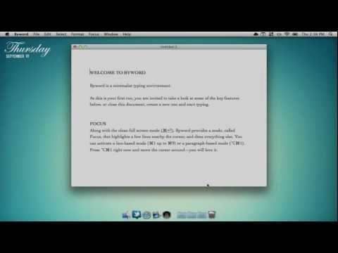 Application Review: Byword