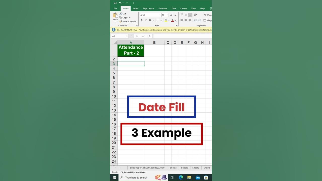 Auto fill Dates In Excel Keyboard Shortcuts microsoftexcel excel auto-fill-dates-in-excel-keyboard-shortcuts-microsoftexcel-excel