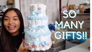Open my Baby Shower Gifts w/ Me *funny*