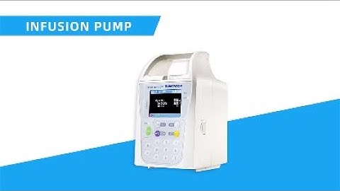 Infusion Pump｜Do you know how to install and use the infusion pump?｜Emergency care equipment
