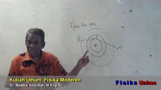 Kuliah Fisika Modern Dosen UNHAS Part 1 (Dr Bualkar Abdullah, M.Eng.Sc.)