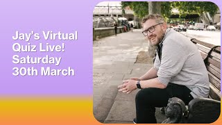 Virtual Pub Quiz, Live! Saturday 30th March