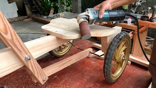 Great Creative Woodworking Ideas A Experience For Your Kids // How to Build A Irish Mail Car   DIY!