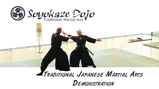 Genbukan Soyokaze Dojo Samurai and Ninja Demonstration  Chazen Musem [May 6, 2017]