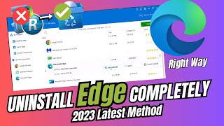 How to Uninstall Microsoft Edge Permanently Right Way (2023 NEW)