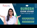 Suresh gyan vihar university jaipur  distance   courses  approvals  placements  education mitra