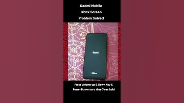 Redmi Note 7 pro Black Screen Problem Solved #shorts