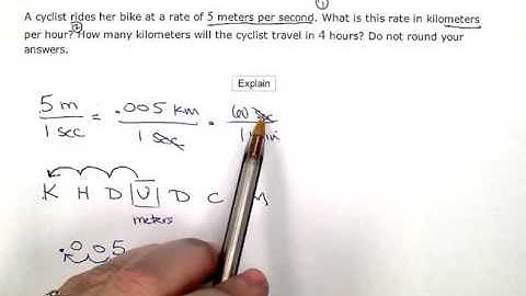 Converting between compound units:  Advanced (example 2)