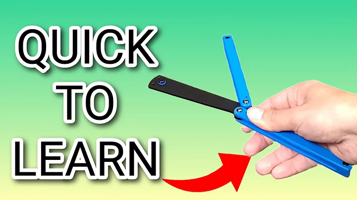 3 Easy Butterfly Knife Tricks: Start Learning Beginner Tricks