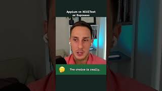 Appium vs XCUITest or Espresso screenshot 2