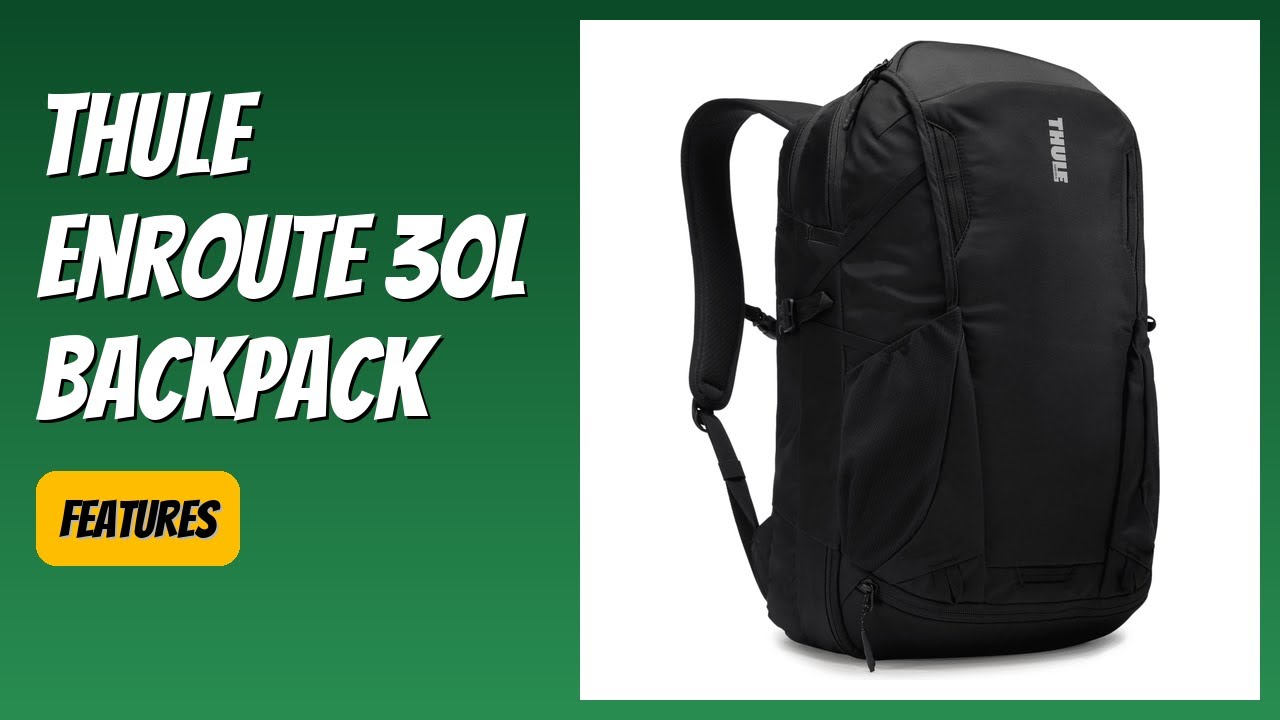 REVIEW (2026): Thule Enroute 30L Backpack. Features.