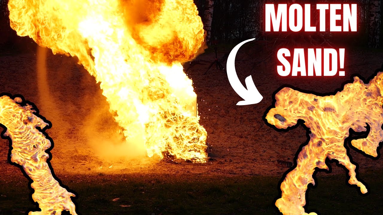 100kg Thermite Observing the Power of Aluminium and Iron Oxide