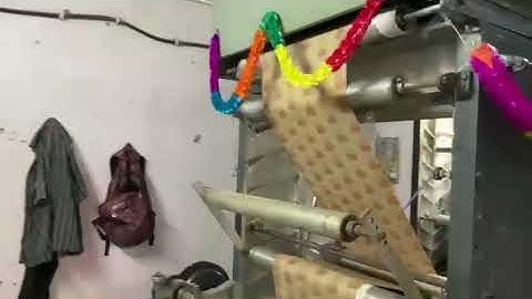 paper printing machine, butter paper printing machine, Butter Paper Rewinding Machine with Printing.