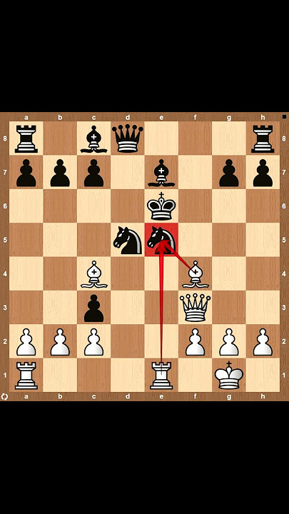 Classical attacking game by Paul Morphy with Queen sacrifice