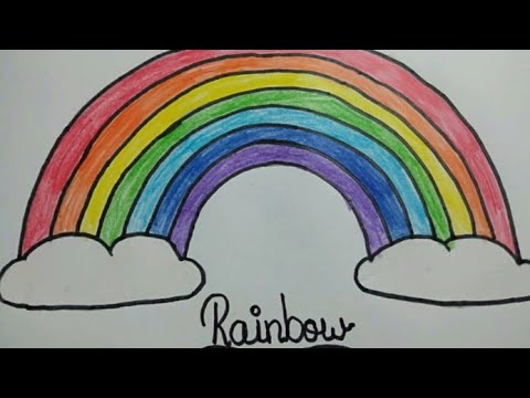 4,600+ Rainbow Drawing Stock Videos and Royalty-Free Footage - iStock |  Child rainbow drawing, Rainbow drawing window, Children rainbow drawing