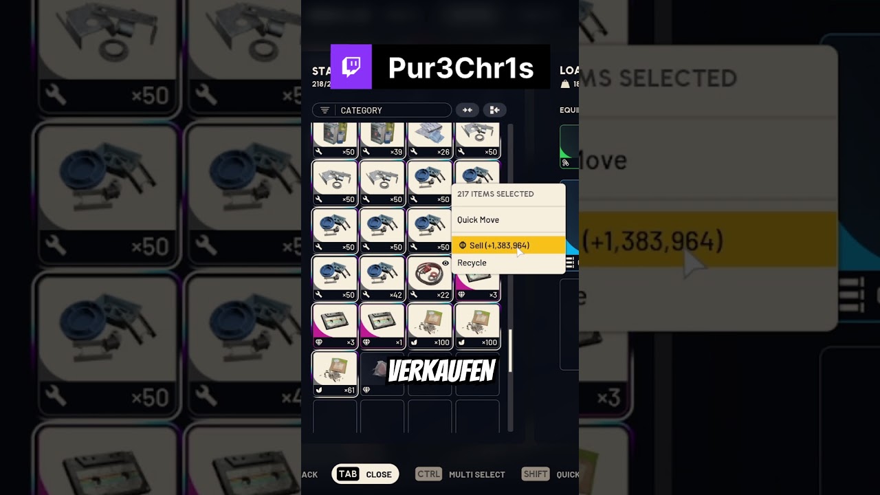 Twitch: Pur3Chr1s #gaming #twitch #arcraiders #streamer #pvp #shorts #pve #fyp