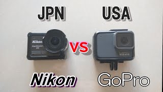 2台のアクションカムで動画性能比較 日本の光学メーカー「Nikon KeyMission170」とアメリカの「GoPro HERO7 Silver」で検証 小型軽量で4K記録できるオススメビデオカメラ