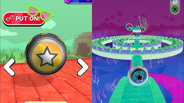 Going Balls Speedrun Challenge Vs Reverse Balls Speedrun Walkthrough Gameplay