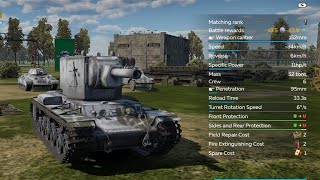 Platoon KV-2 (1940) - War Thunder Mobile Gameplay