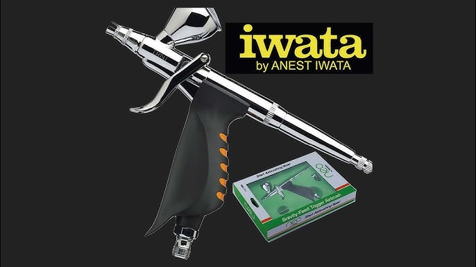 Iwata NEO TRN1 N5500 Gravity Feed Trigger Pistol Airbrush Set 5500 