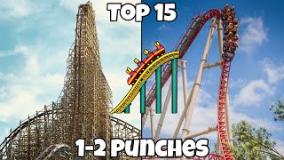 Top 15 BEST 1-2 Coaster Punches in the World (2024)