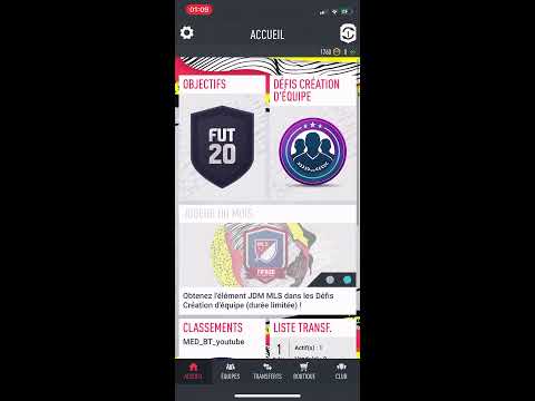 Comment télécharger fifa 20 app : companion 20