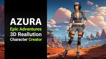 A Azura 3D Character Exploration – 3D Character for Character Creator 4 & Unreal Engine 5