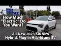 How Much Electric Do You Want? - 2023 Kia Niro Hybrid/Plug-In Hybrid/EV