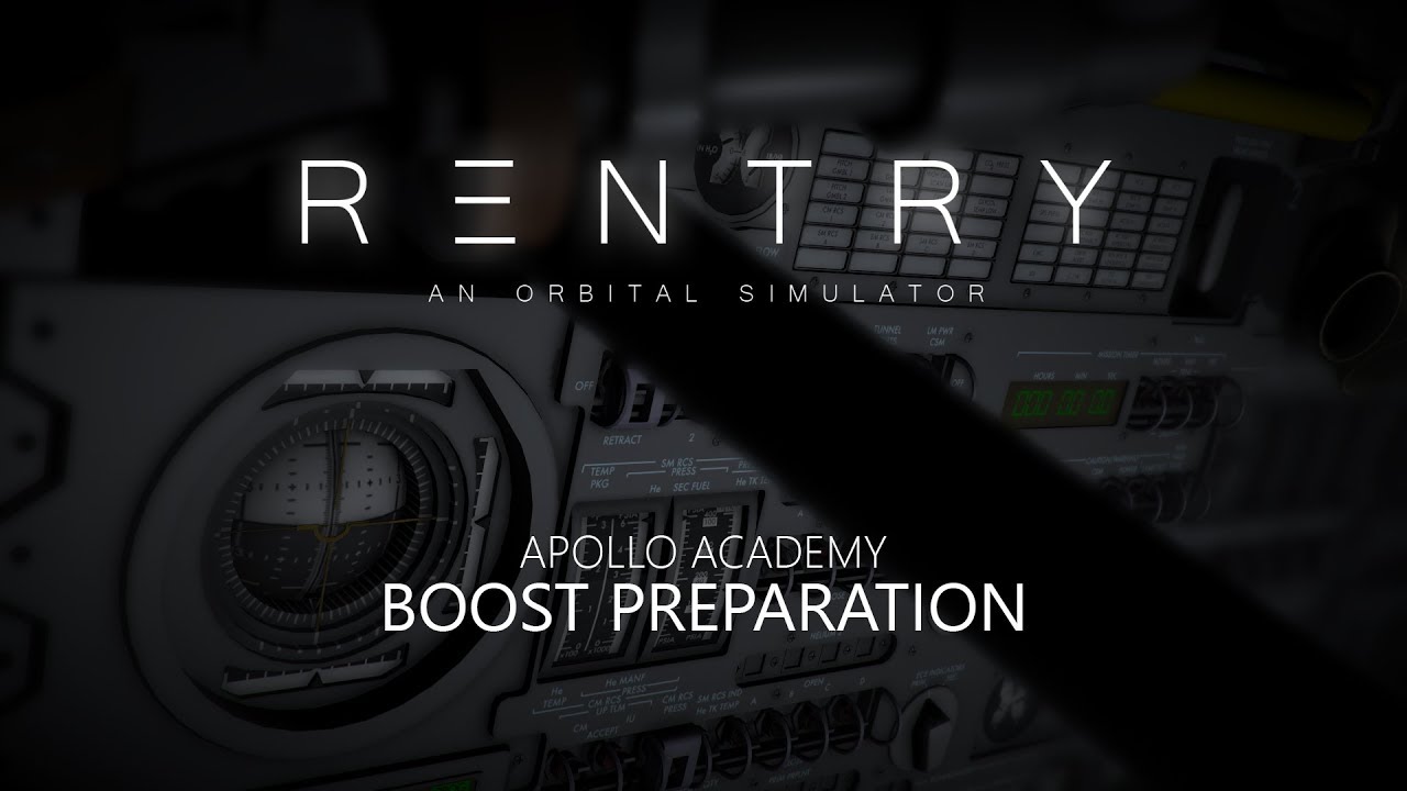 [Reentry Academy] Project Apollo - Boost Preparation - YouTube