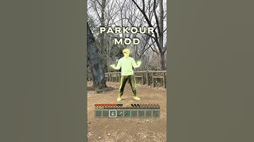 パルクールMOD...？ #minecraft