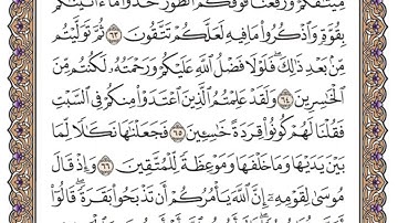 سورة البقرة من الأية 62 الى 69 للقارئ ياسر الدوسري