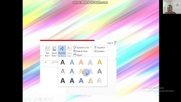 Computer for Grade 5 (Inserting WordArt)