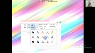 Computer for Grade 5 (Inserting WordArt)