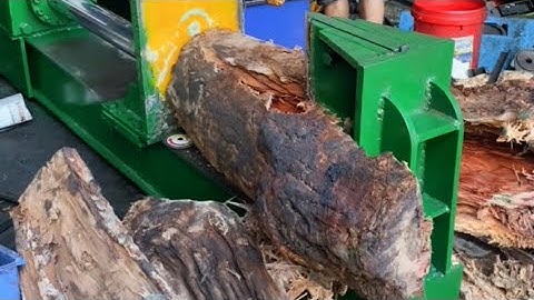 Máy bổ củi thuỷ lực,quá khủng khiếp @thuylucnhatbai Lh.0355557558