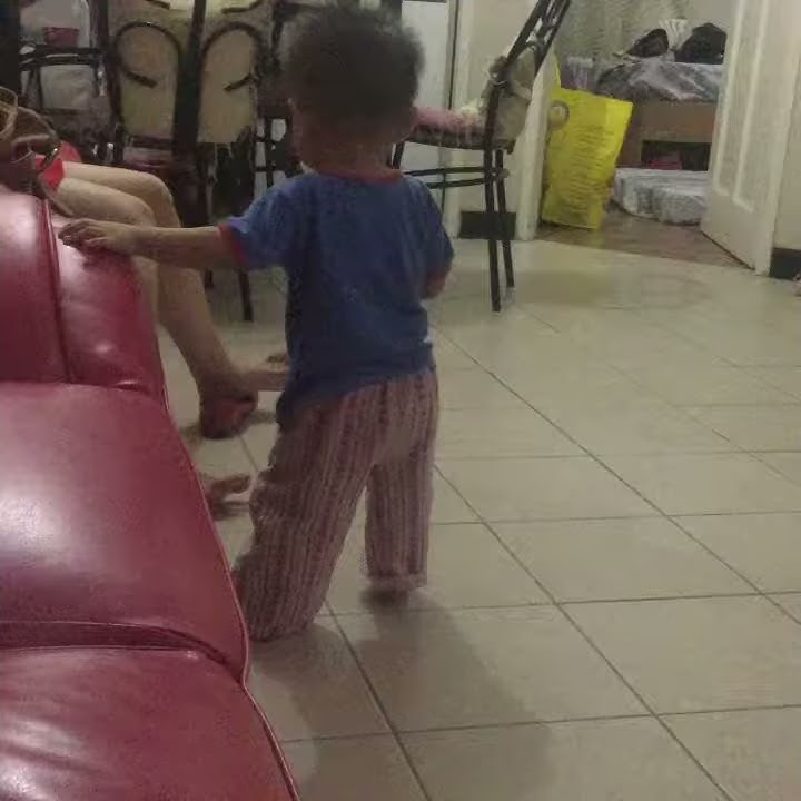 Biboy walking trying keep going